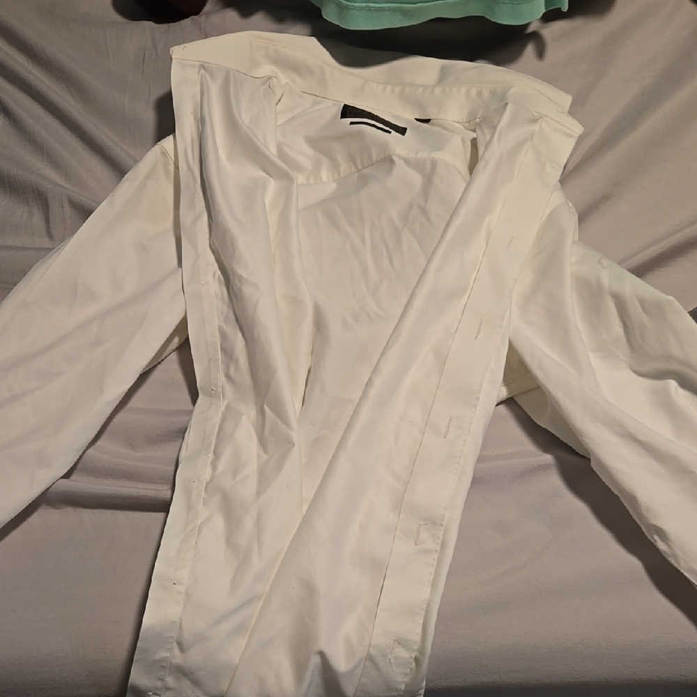 White Long Sleeve Blazer